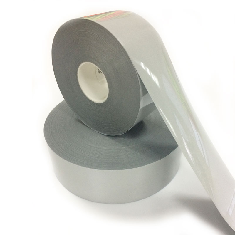 亮銀熱貼 PES 反光熱貼膜