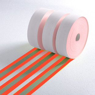 芳綸熒光紅阻燃警示帶