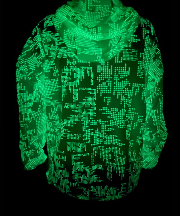 夜光圖案戶外休閑服